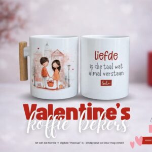 Valentynsdag Koffiebekers