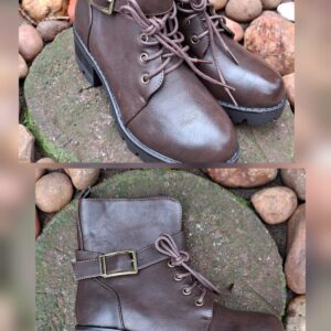 JB brown ankle boots