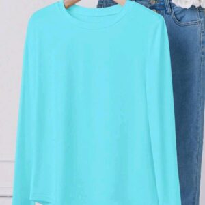 JB aqua long-sleeved tshirt